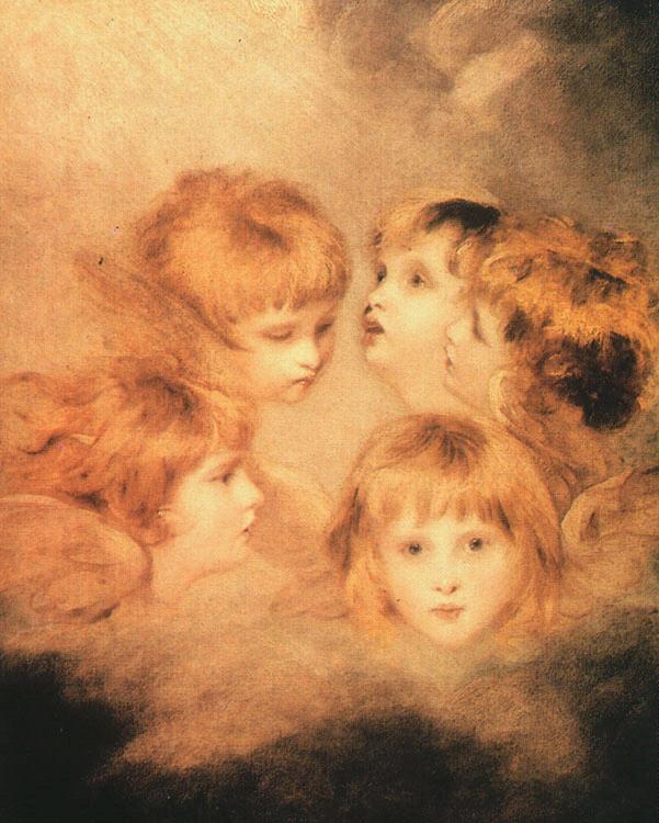 Sir Joshua Reynolds Heads of Angels